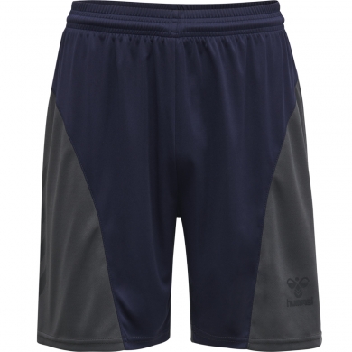 hummel Sporthose Short hmlACTION kurz marineblau/asphaltgrau Herren